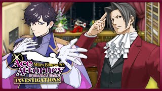 【Ace Attorney Investigations Ep 1 Pt 2】 HAPPY MILES EDGEWORTH COMING OUT DAY 【Kieran Young】 [upl. by Arykat]