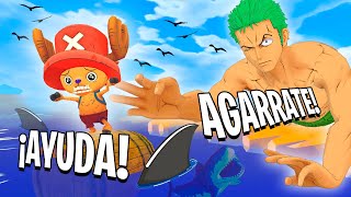 ZORO Y CHOPPER SE PIERDEN EN EL MAR  ONE PIECE VR [upl. by Finnie]