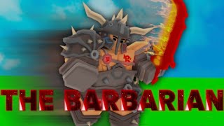 I DOMINATED WITH The BARBARIAN KIT Roblox Bedwars [upl. by Honora928]