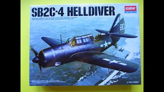 Academy 172nd Curtiss SB2C4 Helldiver [upl. by Adnoval]