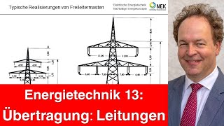 Vorlesung 13 Energietechnik  Leitungen [upl. by China890]