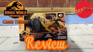 JURASSIC WORLD CHAOS THEORY WILD ROAR CERATOSUCHOPS REVIEW [upl. by Adnorehs342]