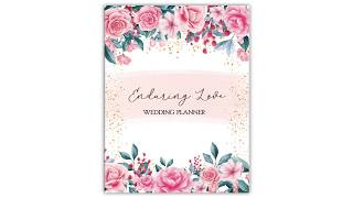 Wedding Planner Printable Template [upl. by Ecinnahs322]