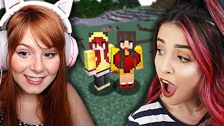 JOGANDO MINECRAFT PELA PRIMEIRA VEZ ft Cherryrar [upl. by Inal753]