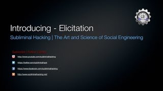 An introduction to Elicitation by Subliminal Hacking [upl. by Kiryt327]