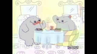 George and Martha  Spaghetti Scene Cartoon Network airing 52103 [upl. by Oiramed]