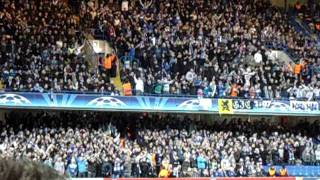 Chelsea v Genk  Champions League 201112  away supporters in full voice [upl. by Annoda]