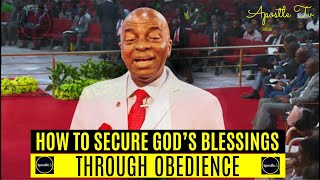 HOW TO SECURE GODS BLESSINGS VIA OBIDIENCE  Bishop David Oyedepo Messages [upl. by Anizor47]