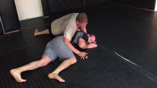 Reverse Triangle Armlock Shoulder Lock Training Journal 83116 [upl. by Siduhey]