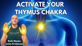 Reiki for Thymus Chakra Activation  Energy Healing [upl. by Raskind]