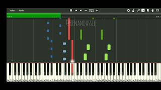 ILLENIUM  Story Of My Life Piano Synthesia [upl. by Haral]