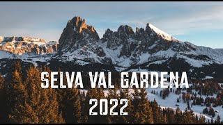 Skiing Selva Val Gardena 2022 [upl. by Humbert]