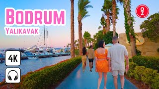 BODRUM Yalıkavak  Türkiye 🇹🇷 4K Walk in the Luxury Monaco of Turkey [upl. by Roosevelt]