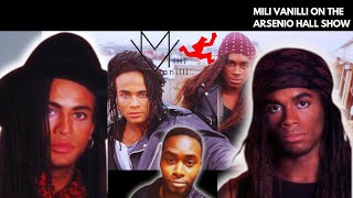 Reaction  Rob amp Fab Milli Vanilli on Arsenio Hall 1992 FabMorvanChannel [upl. by Turtle898]