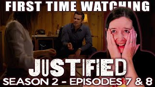 Justified  Season 2  Ep 7  8  First Time Watching Reaction  SHE TOOK ALL THE MONEY [upl. by Leiru]