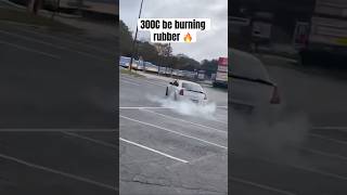 300C Hemi Does a CRAZY BURNOUT🔥300c hellcat burnout hemi srt [upl. by Aurelius]