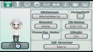 Metal Mario  Super Mario  Mii 1771 [upl. by Gibb]