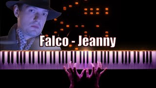 Falco  Jeanny Piano Cover [upl. by Ahsekyt]