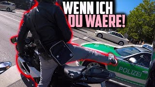 FAXEN machen neben der POLIZEI  MotoVlog mit Tayo [upl. by Elton]