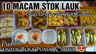 10 Macam Stok Lauk Frozen Praktis untuk Menu Sahur dan Buka Puasa Ramadhan frozen food [upl. by Darice]