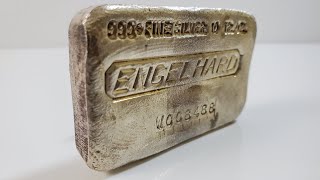 Vintage Engelhard Silver BarsW Series [upl. by Nnaeiram62]