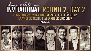 Nepomniachtchi vs MVL  Ding Liren vs Caruana  Magnus Carlsen Invitational Day 4 [upl. by Alaehs]