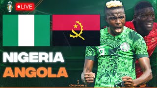 🔴🇳🇬🇦🇴 NIGERIA  ANGOLA LIVE  🚨LES 14 DE FINALES LES SUPER EAGLES FACE A LANGOLA  CAN 2024 LIVE [upl. by Aubreir]