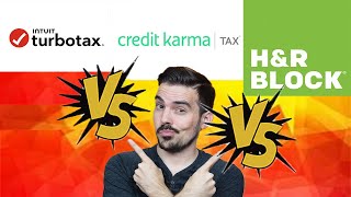 TurboTax Vs Credit Karma Vs HampR Block  WATCH BEFORE YOU FILE [upl. by Pacificas]