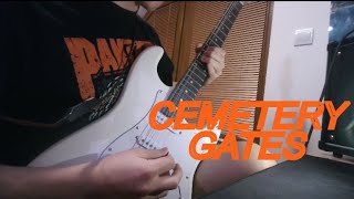 CEMETERY GATES  solo cover [upl. by Horlacher]