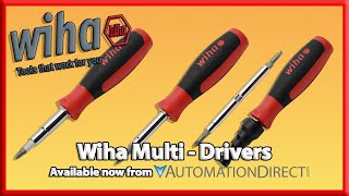 Wiha SoftFinish MultiDrivers from AutomationDirect [upl. by Fabyola]