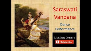 Saraswati Vandana  KATHAK  Riddhi Saraiya [upl. by Lleneg]