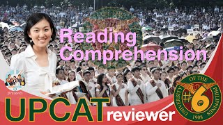 UPCAT Reviewer No 6 Reading Comprehension  reviewcentral upcat freereviewer [upl. by Tsepmet]