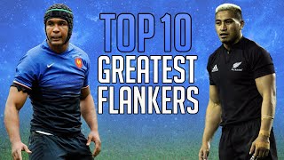 Top 10 Greatest FLANKERS in Rugby History [upl. by Nimra844]