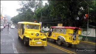 A Tour of Olongapo City from a JeepneyPhilippines Olongapo City Zambales [upl. by Griffith]