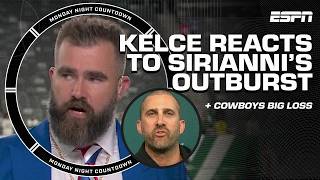 Jason Kelce reacts to former coach Nick Siriannis postgame actions towards fans 👀  MNC [upl. by Hecht58]