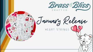 RubberneckerBrass amp Bliss January Heart Strings Release [upl. by Ahsatsana]