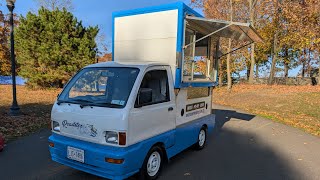 Very Rare Mitsubishi Minicab Food Truck [upl. by Lednic]