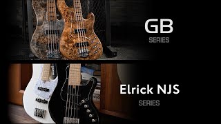 Premium Basses at Affordable Prices  Cort Elrick NJS and GB Modern Basses [upl. by Atirahc827]