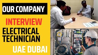 our company interview questions and answers  electrical technician KKtechnicalDubai 💥👍 [upl. by Silloc447]