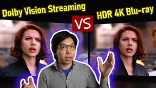 Dolby Vision Streaming vs HDR10 4K Bluray Disc Comparison [upl. by Mchenry]