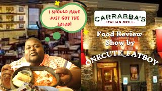 Carrabbas Mukbang  Food Review Show [upl. by Anahoj]