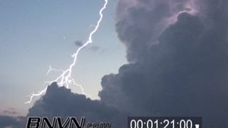 8162005 Siesta Beach Sarasota Florida Lightning Video [upl. by Trow621]