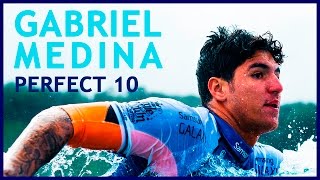 GABRIEL MEDINA  Todas as notas 10 • All the perfect 10s [upl. by Ehrenberg]