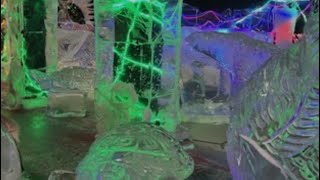 Ice museum In Fairbanks Alaska viral fyp alaska [upl. by Gahl]