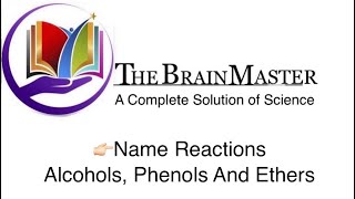 Name Reactions  Alcohols Phenols And Ethers  Class XII [upl. by Bunns]