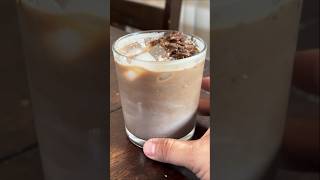 Yabba Dabba Doo Iced Latte coffee espresso theflintstones icedcoffe [upl. by Mendes]