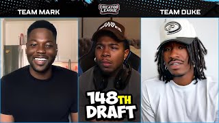 Duke amp Mark Drafts Deshae Frost Last In The Creator League 5v5 Match [upl. by Sjoberg]