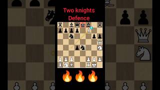 Two knights defence chess youtubeshorts chesstalkbangla [upl. by Jaal]