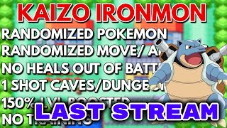 12 HOURS DOING THE HARDEST NUZLOCKE 2K ATTEMPTS POKEMON FIRERED KAIZO IRONMON CHALLENGE [upl. by Nnaeiluj]