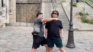 Recreating the John Wick Sacré Coeur Stairs fight [upl. by Donia]